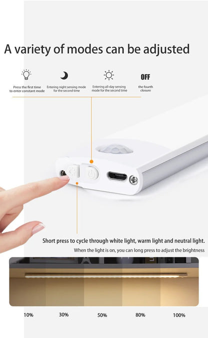 SmartGlow Motion Light™ | Rechargeable Wireless LED - Veloraland